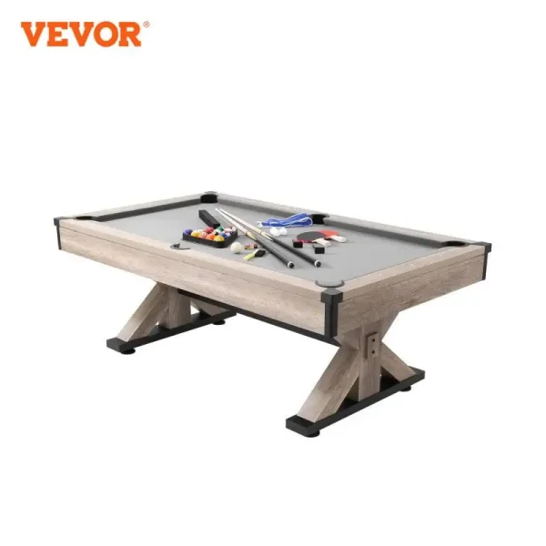 VEVOR 7ft 3-in-1 Billiards Table