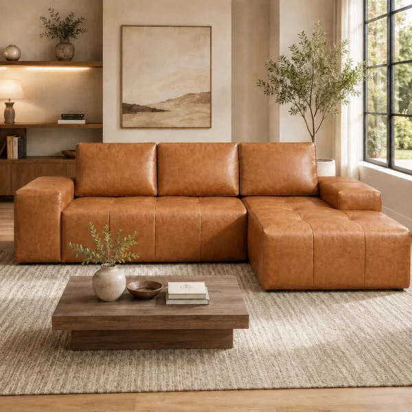 Sectional Sofa with Chaise Lounge