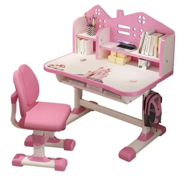 Adjustable Height Child Study Desk