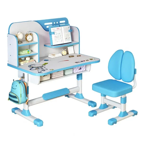 Kids Study Table with Large Writing Board
