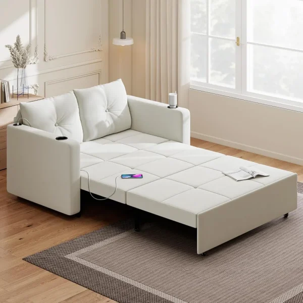 Velvet Sleeper Sofa