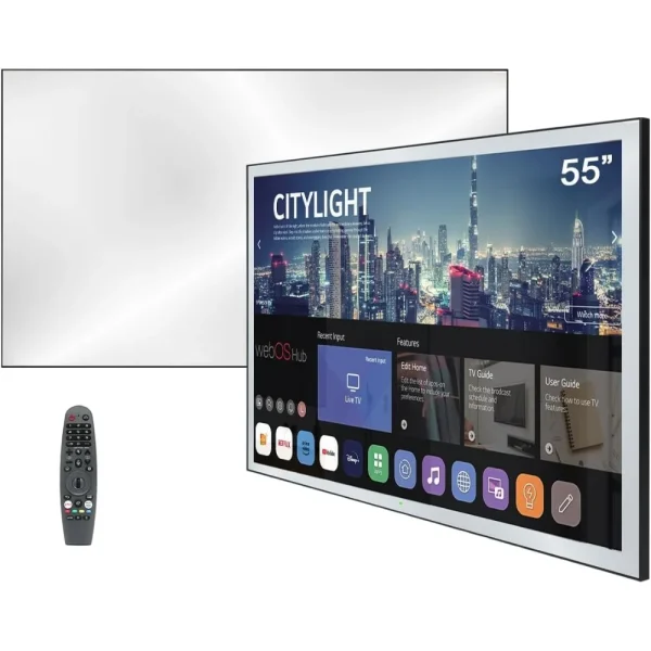 Smart Waterproof Mirror TV 55"