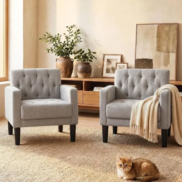 Accent Chairs Set of two